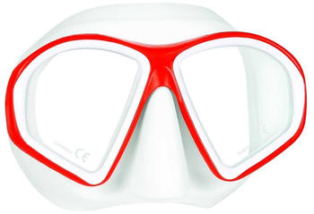 Mares Sealhouette Snorkeling Mask Rot-Weiß (411058-RDWH-BX)