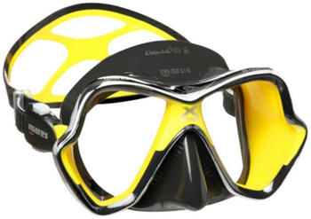 Mares X Vision Chrome Liquidskin Diving Mask Schwarz (411065-CLYLKYLK)