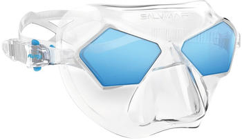 Salvimar Fluyd Incredibile Apnea Mask Weiß-Blau (000078A)