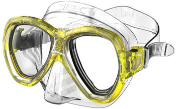 Seac Ischia Siltra Snorkeling Mask Transparent-Gelb (0750043000360A)