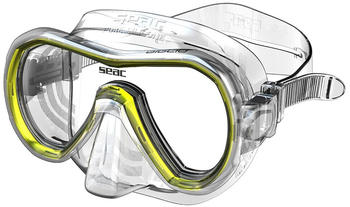 Seac Giglio Snorkeling Mask Transparent-Gelb (0750047001360A)