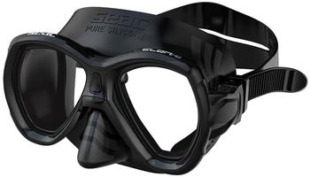 Seac Elba Snorkeling Mask Schwarz (0750042003520A)