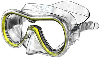 Seac Giglio Snorkeling Mask Transparent-Gelb (0750048001360A)