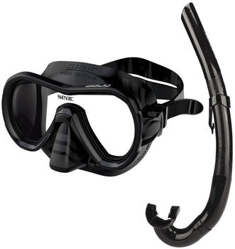 Seac Giglio Diving Mask Schwarz (0890055520000A)