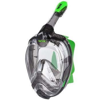 Seac Sub Magica Snorkeling Mask Grün-Schwarz L-XL (1700009030340A)