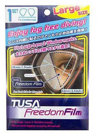 TUSA Freedom 2 Large Window Mask Antifog Film (TA0803)