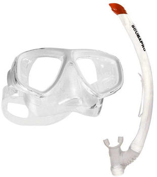 Scubapro Ecco Mask And Snorkel Set Transparent