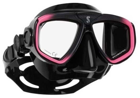 Scubapro Zoom Evo Snorkeling Mask Schwarz-Rosa (24157007)