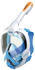 Seac Sub Magica Snorkeling Mask Weiß-Blau S-M (1700010020122A)