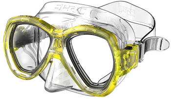 Seac Ischia Siltra Snorkeling Mask Transparent-Gelb