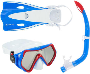 Aqua Lung Hero JR Snorkeling Set white/blue
