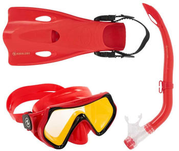 Aqua Lung Hero JR Snorkeling Set red/yellow
