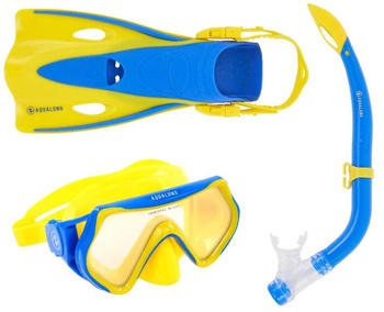 Aqua Lung Hero JR Snorkeling Set yellow/blue