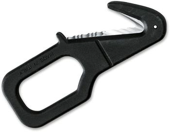 Fox Rescue Black FX-640 Rettungsmesser/Gurtschneider schwarz (FOFX-640)