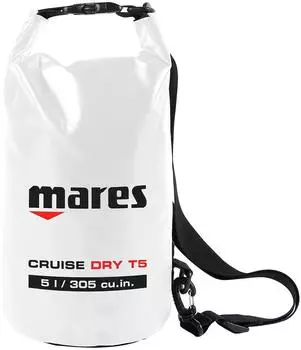 Mares Cruise Dry T 5L wasserfeste Tasche Weiß (MRE-415455-WH)