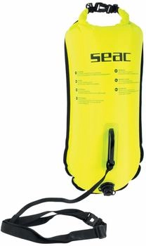 Seac Safe Dry aufblasbare Schwimmboje gelb 28L (0950019028000A)