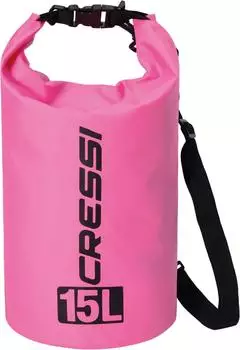 Cressi Wasserdichter Dry Bag Rucksack Rosa 15L (XUA928405)