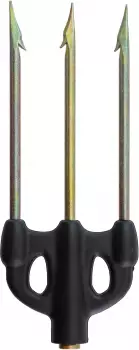 Cressi Multiprong 3-Punkt Nylon gehärtet, schwarz (FA390008)