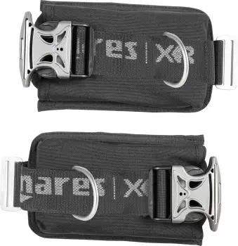 Mares XR Line Weight Pocket Standard System Paar, schwarz (417567-S)