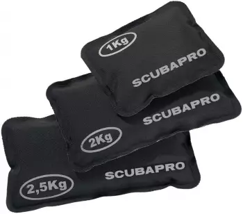Scubapro Soft Lead Weight schwarz 2,5kg (23.016.250)