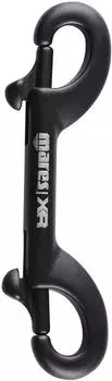 Mares XR Double Ender SS316 Karabiner schwarz 100mm
