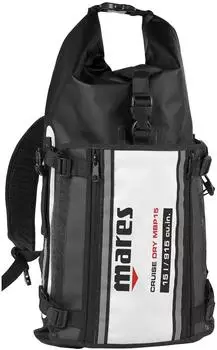 Mares Cruise Dry MBP15 wasserdichter Rucksack 15L schwarz/weiß (415450-BKWH)