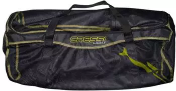 Cressi Light Netztasche 72l, schwarz/gelb