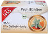 H&S Bio Salbei-honig Filterbeutel 20X2 g