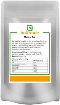 Buxtrade Matcha Tee Pulver (100g)