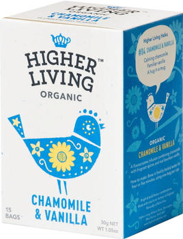 Higher Living Chamomile & Vanilla Tea (15 Stk.)