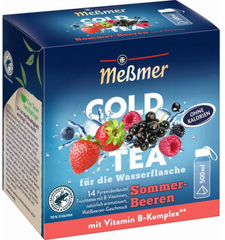 Me&szlig;mer Sommer-Beere Fr&uuml;chtetee mit B-Vitaminen (14 Pyramidenbeutel )