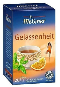 Me&szlig;mer Gelassenheit Kr&auml;utertee Orangen-Karamell (20 Beutel)