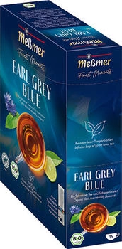 Me&szlig;mer Finest Moments Bio Earl Grey Blue (15 Tassen)