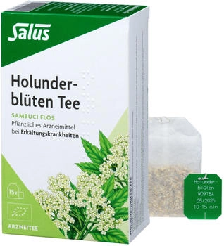Salus Holunderbl&uuml;ten Tee Sambuci Flos 15 Stk.