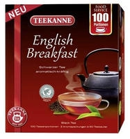 Teekanne 7025, Teekanne Tee English Breakfast 7025, schwarzer Tee, Beutel 100 St&uuml;ck,
