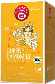 Teekanne Selected Bio Queen Camomile 25 Luxury Cups