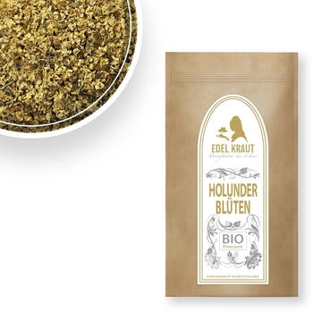 Edel Kraut Bio Holunder Tee Holunderblüten 1kg Tüte