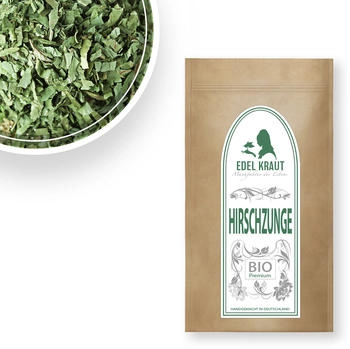 Edel Kraut Bio Hirschzungenfarn Tee Hirschzungenfarnkraut 100g Tüte