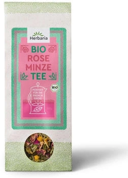 Herbaria Bio Tee Rose Minze 20g