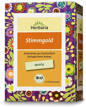 Herbaria "Stimmgold" Teebeutel Bio (15 Stk.)