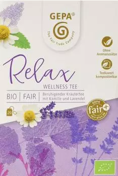 Gepa Bio-Kräutertee Relax Wellness Tee (8880962)