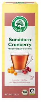 Lebensbaum Bio-Früchtetee-Mischung Sanddorn-Cranberry (2102)