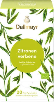 Dallmayr Bio Zitronenverbene 20 Pyramidenbeutel 44g