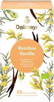 Dallmayr Bio Rooibos Vanille 20 Pyramidenbeutel 50g