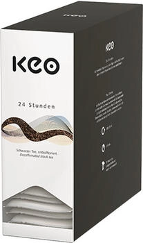 Keo Teachamp Kuvert 24 Stunden Schwarzer Tee entkoffeiniert 60g