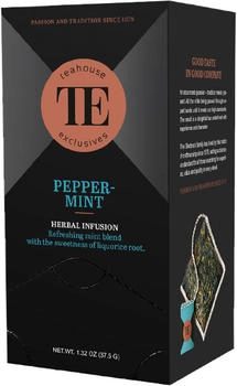 teahouse exclusives TE Peppermint 15 Luxury Tea Bag 525g