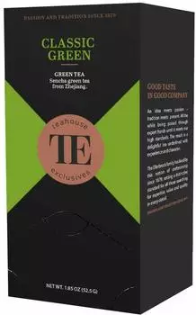 teahouse exclusives TE Classic Green 20 Gourmet Tea Bag 35g