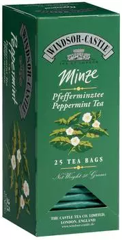 Windsor Castle Pfefferminze Tea 25 Aufgussbeutel 50g