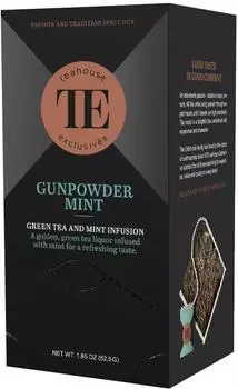 teahouse exclusives TE Gunpowder Mint 15 Luxury Tea Bag 525g