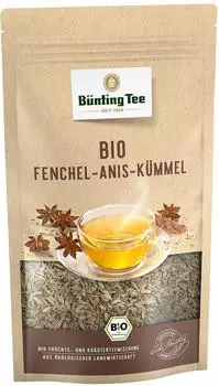 Bünting Tee Bio Fenchel-Anis-Kümmel 100g loser Tee